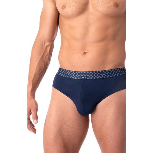 2-pack eleganckie bambusowe slipy męskie MPP 231, Kolor granatowo-zielony, Rozmiar M, Key ze sklepu Primodo w kategorii Majtki męskie - zdjęcie 179537982