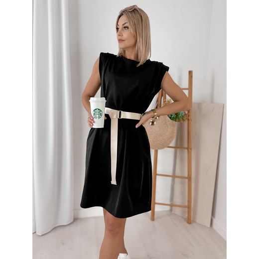 sukienka sheina czarna one size ze sklepu UBRA w kategorii Sukienki - zdjęcie 179538164