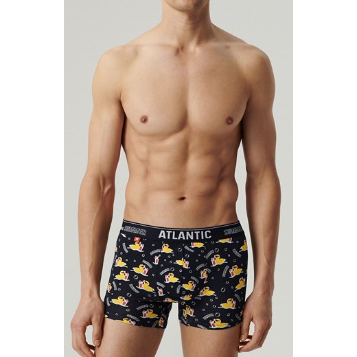 Atlantic 2-pack bokserki męskie 2MHH-007-GRA/ROZ, Kolor granatowo-różowy, Rozmiar M, ATLANTIC ze sklepu Intymna w kategorii Majtki męskie - zdjęcie 179538312