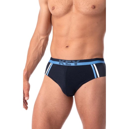 2-pack sportowe bawełniane slipy MPP 151, Kolor multicolour, Rozmiar M, Key ze sklepu Intymna w kategorii Majtki męskie - zdjęcie 179538543