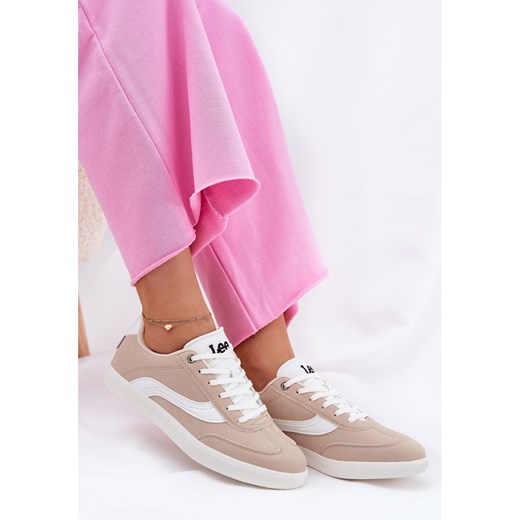 Buty sportowe damskie Lee sneakersy sznurowane