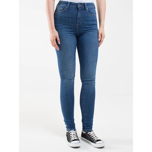 Jeansy damskie skinny niebieskie Clarisa 365 ze sklepu Big Star w kategorii Jeansy damskie - zdjęcie 179540554