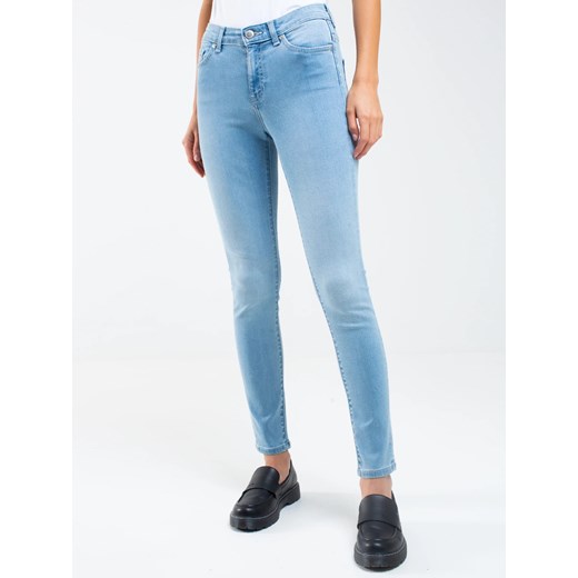 Jeansy damskie skinny jasnoniebieskie Adela 105 ze sklepu Big Star w kategorii Jeansy damskie - zdjęcie 179540641