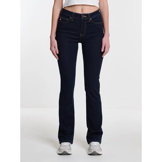 Jeansy damskie granatowe Adela Bootcut 505 ze sklepu Big Star w kategorii Jeansy damskie - zdjęcie 179540884
