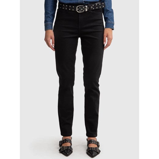Jeansy damskie slim z wysokim stanem czarne Kitty High Waist 915 ze sklepu Big Star w kategorii Jeansy damskie - zdjęcie 179544870