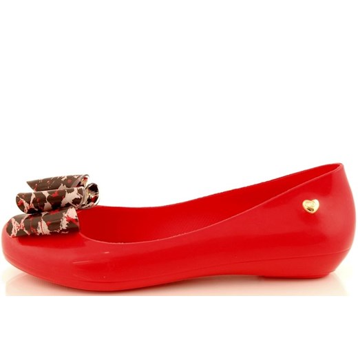 Baleriny Mel by Melissa 31537 Pop VII Red 2051-157 zebra-buty-pl czerwony basen