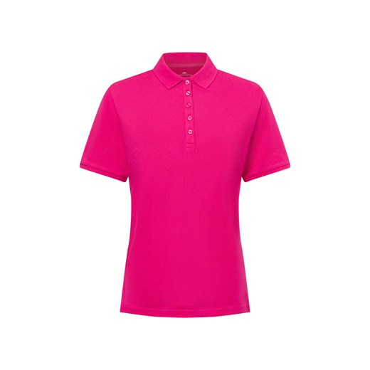 Fynch-Hatton Damska koszulka polo Kobiety Bawełna wyrazisty róż jednolity ze sklepu vangraaf w kategorii Bluzki damskie - zdjęcie 179569001