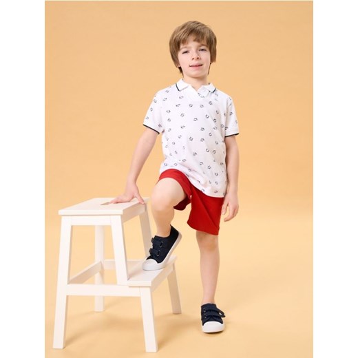 Sinsay - Koszulka polo - biały ze sklepu Sinsay w kategorii T-shirty chłopięce - zdjęcie 179572362