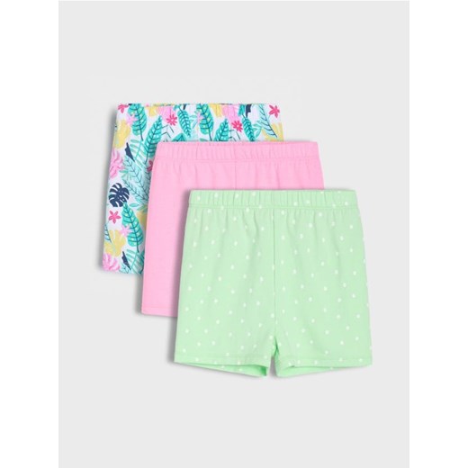 Sinsay - Szorty 3 pack - wielobarwny - id: 198EB-MLC - marki Sinsay - 179572371 Sinsay - Szorty 3 pack - wielobarwny ze sklepu Sinsay w kategorii Spodenki dziewczęce - zdjęcie 179572371