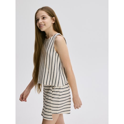 Reserved - Szorty imitujące spódnicę - wielobarwny Reserved 122 (6-7 lat) Reserved