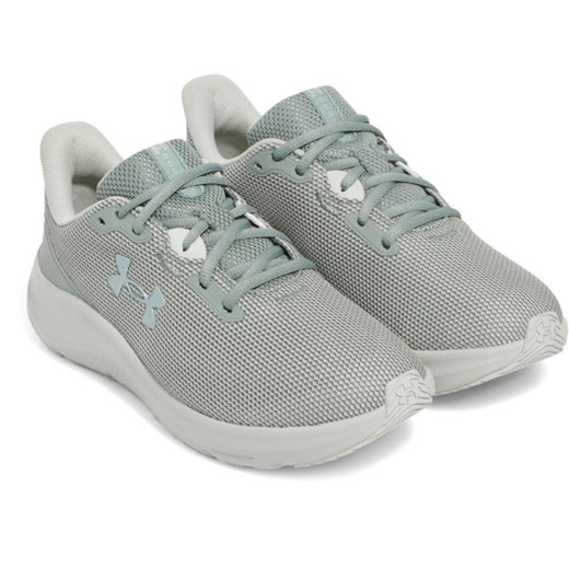 Damskie buty do biegania Under Armour UA W Charged Pursuit 4 - zielone ze sklepu Sportstylestory.com w kategorii Buty sportowe damskie - zdjęcie 179573962