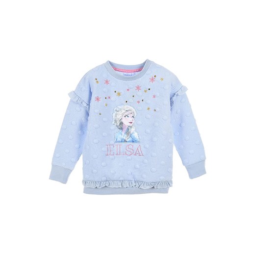 Disney Frozen Bluza &quot;Kraina Lodu&quot; w kolorze błękitnym ze sklepu Limango Polska w kategorii Bluzy dziewczęce - zdjęcie 179574004
