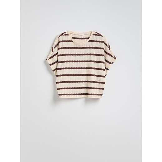 Reserved - Bluzka z luźnymi rękawami - wielobarwny Reserved XL Reserved