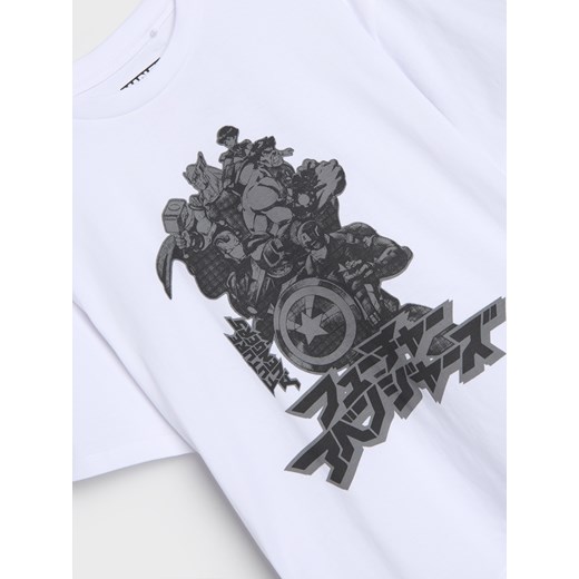 Sinsay - Koszulka Marvel - biały Sinsay 170 Sinsay