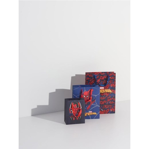 Sinsay - Torba prezentowa 3 pack Spider-Man - wielobarwny ze sklepu Sinsay w kategorii Dom - zdjęcie 179579314