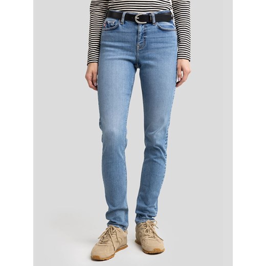 Jeansy damskie z wysokim stanem jasnoniebieskie Katrina High Waist 355 ze sklepu Big Star w kategorii Jeansy damskie - zdjęcie 179581690