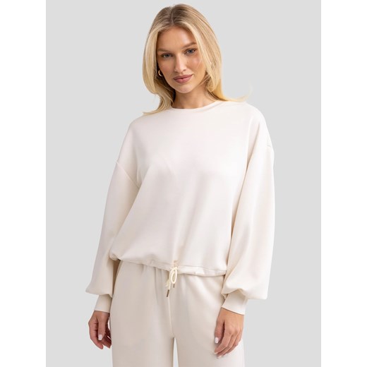 Bluza damska z wiskozy kremowa Lunara 103 ze sklepu Big Star w kategorii Bluzy damskie - zdjęcie 179581702