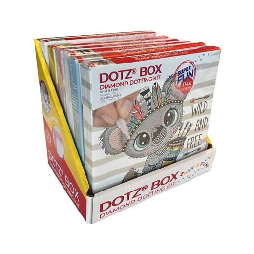 DIAMOND DOTZ Zestaw do majsterkowania &quot;Display Dotzies&quot; - 6+ (produkt niespodzianka) ze sklepu Limango Polska w kategorii Zabawki - zdjęcie 179584193