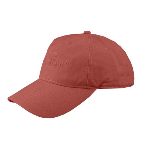 Letnia, Bawełniana Czapka z Daszkiem (Bejsbolówka) - Pako Jeans - Ciemny Pomarańcz CPAPJNSDASZEK12640cr ze sklepu JegoSzafa.pl w kategorii Czapki z daszkiem męskie - zdjęcie 179585362