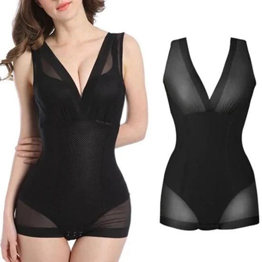 Body wyszczuplające - Czarny M ze sklepu Intimica.pl w kategorii Body damskie - zdjęcie 179587363