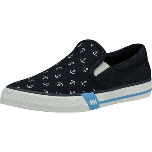 Buty Helly Hansen Copenhagen Slip-On 11485 597 niebieskie ze sklepu ButyModne.pl w kategorii Trampki damskie - zdjęcie 179595801