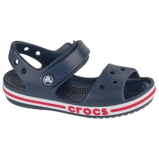 Sandały Crocs Bayaband Sandal  211054-4CC niebieskie ze sklepu ButyModne.pl w kategorii Sandały dziecięce - zdjęcie 179595821