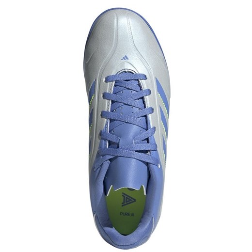 Buty sportowe dziecięce Adidas niebieskie sznurowane 
