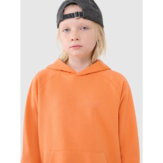 Bluza chłopięca pomarańczowy 4f Junior