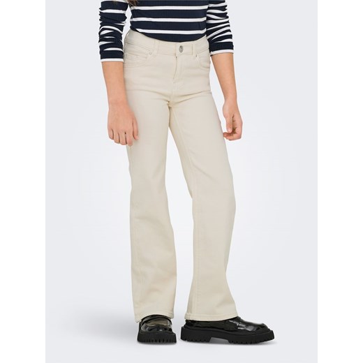 KIDS ONLY Dżinsy - Regular fit - w kolorze kremowym ze sklepu Limango Polska w kategorii Spodnie dziewczęce - zdjęcie 179597083