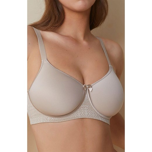 Biustonosz miękki soft bez fiszbin Manuela, Kolor beżowy, Rozmiar 75C, Selene ze sklepu Intymna w kategorii Biustonosze - zdjęcie 179597573