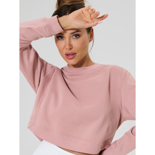 Sinsay - Bluza basic - różowy Sinsay S Sinsay