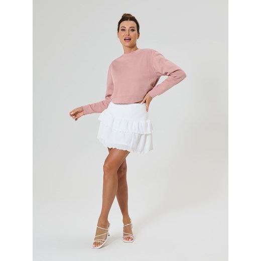 Sinsay - Bluza basic - różowy Sinsay S Sinsay