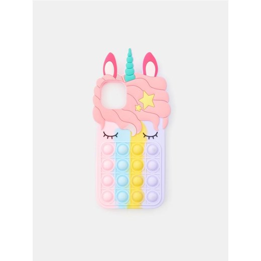 Sinsay - Etui na iPhone 15 z motywem jednorożca - wielobarwny ze sklepu Sinsay w kategorii Zabawki - zdjęcie 179601832