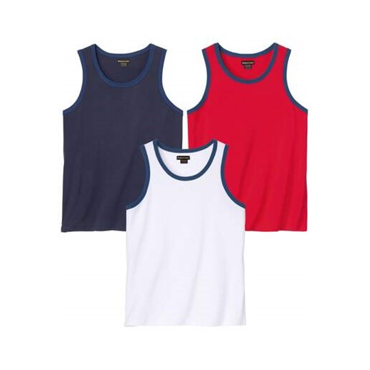 Zestaw 3 podkoszulków Beach Sport ze sklepu Atlas For Men w kategorii T-shirty męskie - zdjęcie 179602511