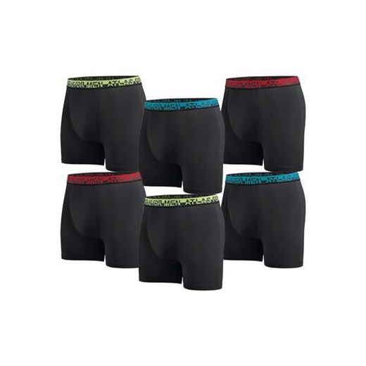 Zestaw 6 par wygodnych bokserek ze stretchem Atlas For Men L okazja Atlas For Men