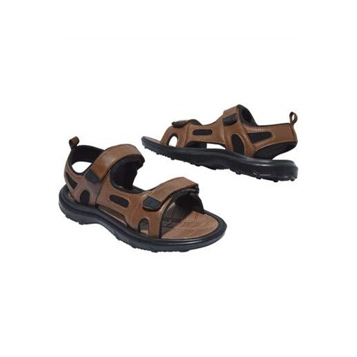 Letnie sandały z rzepami ze sklepu Atlas For Men w kategorii Sandały męskie - zdjęcie 179602542