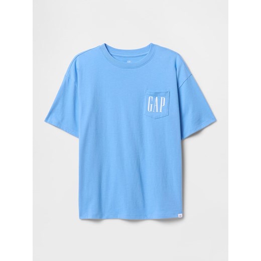 GAP Koszulka w kolorze błękitnym ze sklepu Limango Polska w kategorii T-shirty chłopięce - zdjęcie 179604820