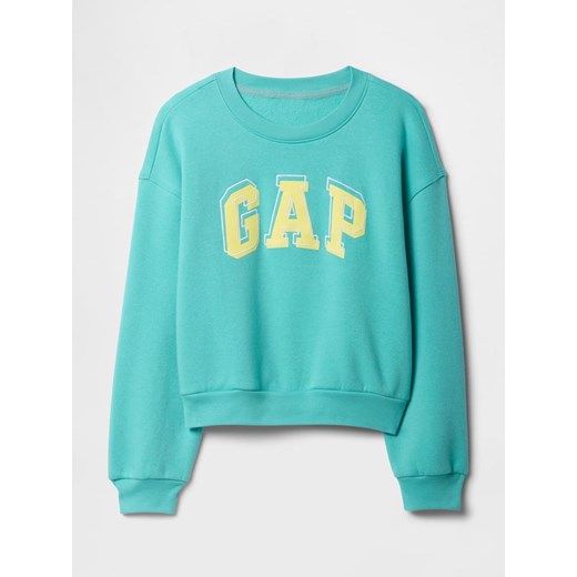 GAP Bluza w kolorze turkusowym ze sklepu Limango Polska w kategorii Bluzy dziewczęce - zdjęcie 179604881