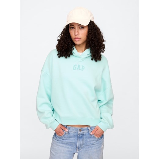 GAP Bluza w kolorze turkusowym ze sklepu Limango Polska w kategorii Bluzy damskie - zdjęcie 179605174