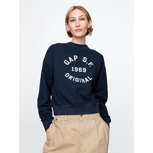 GAP Bluza w kolorze granatowym ze sklepu Limango Polska w kategorii Bluzy damskie - zdjęcie 179605424