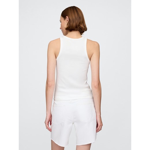 GAP Top w kolorze białym Gap XS promocja Limango Polska