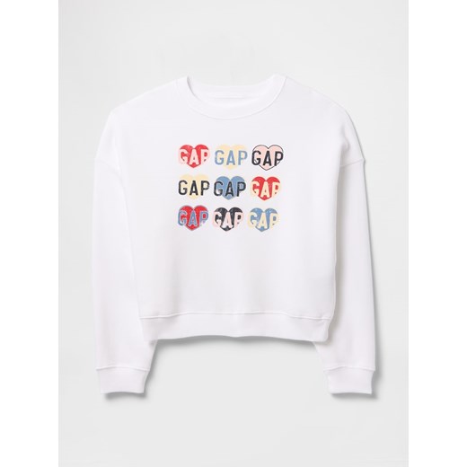 GAP Bluza w kolorze białym Gap XXL Limango Polska okazja