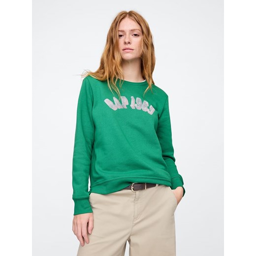 GAP Bluza w kolorze zielonym ze sklepu Limango Polska w kategorii Bluzy damskie - zdjęcie 179605484