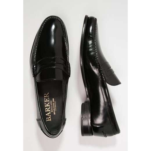 Barker NEWINGTON Eleganckie buty black zalando czarny bez wzorów/nadruków