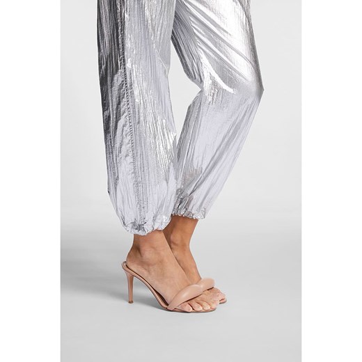 Rich &amp; Royal Spodnie w kolorze srebrnym Rich & Royal 36 wyprzedaż Limango Polska