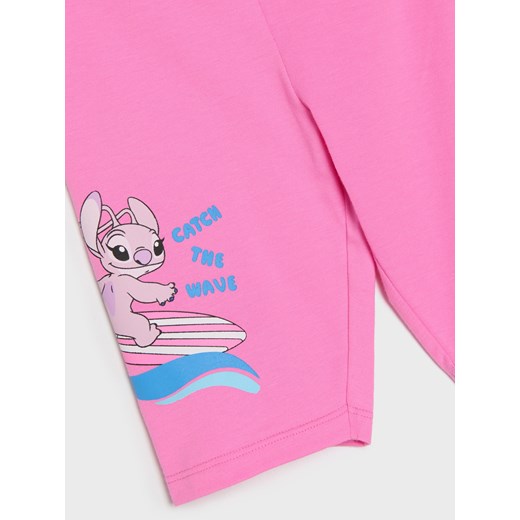 Sinsay - Krótkie legginsy 3 pack Stitch - wielobarwny Sinsay 122 Sinsay