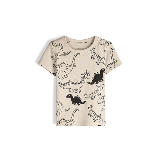 GATE Bawełniana koszulka z nadrukiem 3Y ze sklepu gateshop w kategorii T-shirty chłopięce - zdjęcie 179614524