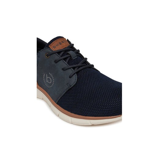 Półbuty męskie Bugatti czarne 