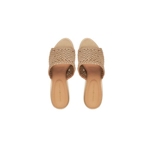 Klapki damskie Tommy Hilfiger bez zapięcia casualowe 