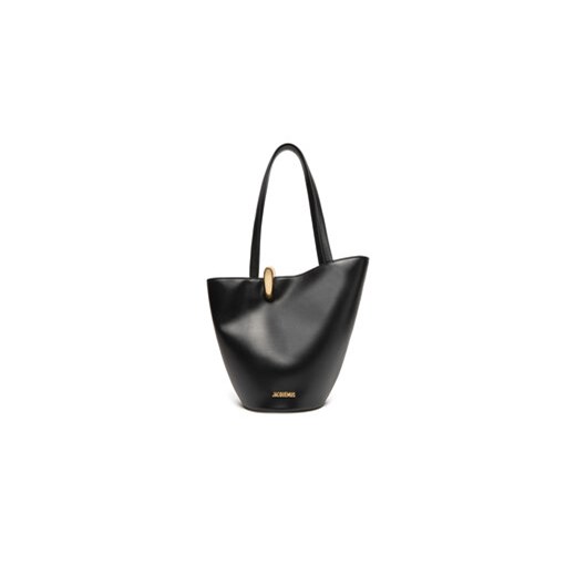 JACQUEMUS Torebka La Bambola Moyen 251BA4123000 Czarny ze sklepu MODIVO w kategorii Torby Shopper bag - zdjęcie 179616512